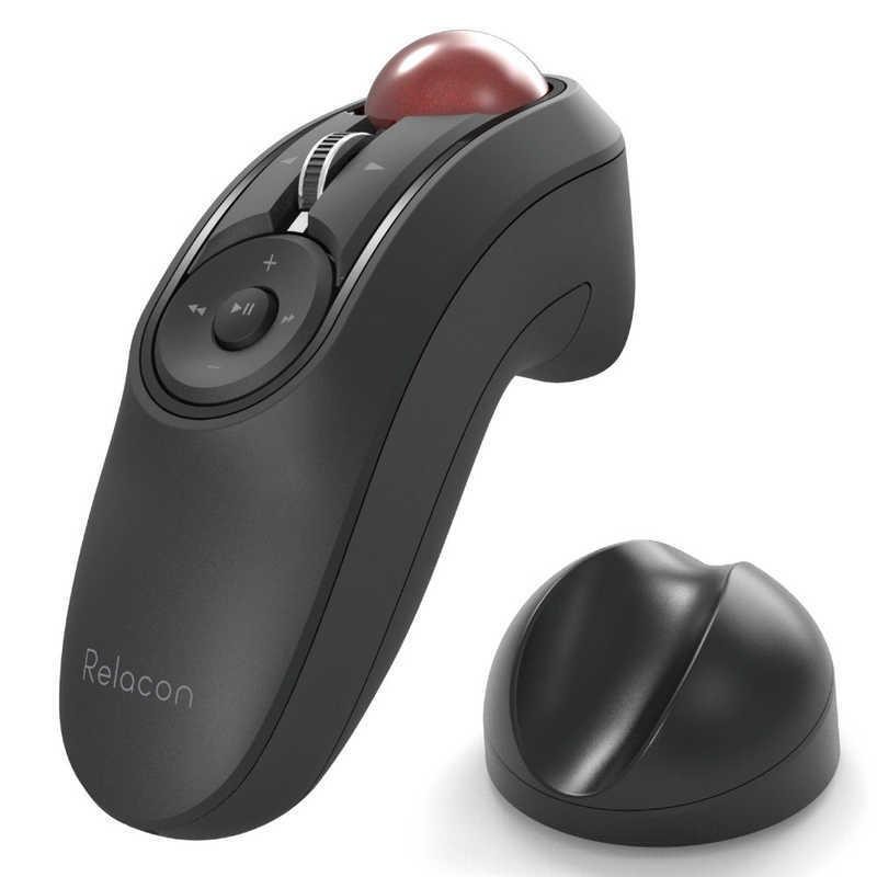エレコム トラックボールマウス 無線 Bluetooth 10ボタン ハンディ 静音 M-RT1BRXBK